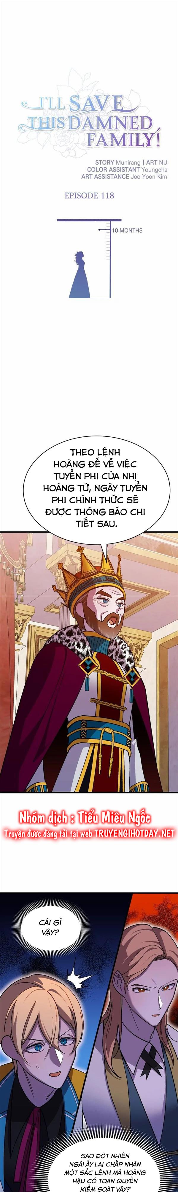 tôi sẽ cứu lấy gia tộc sắp sụp đổ chapter 118 2