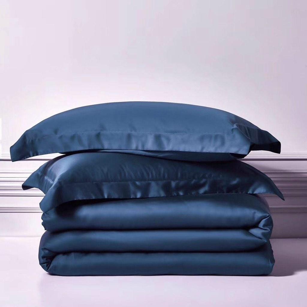 CHĂN RA GỐI SATIN HÀN QUỐC TRƠN ĐƠN GIẢN