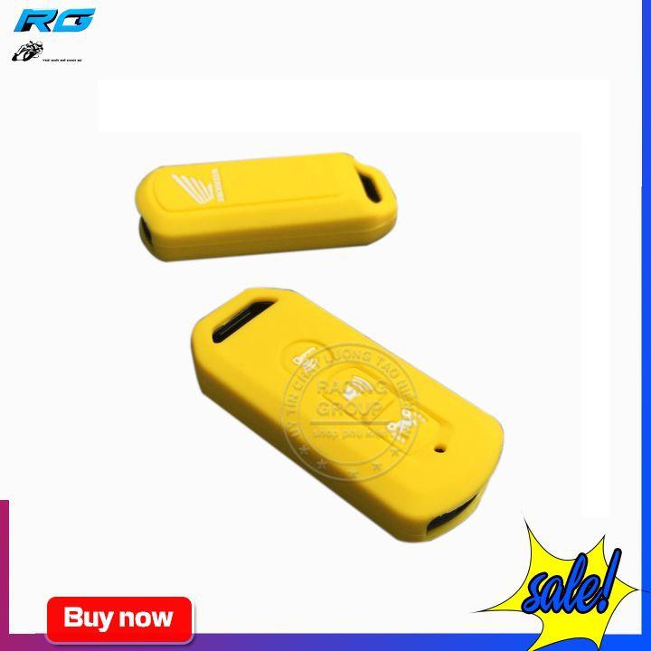 Bọc Khóa Cao Su Smartkey 3 Nút Cho Xe Sh, Sh Mode ( Màu Xanh Dương ) Logo Ngẫu nhiên