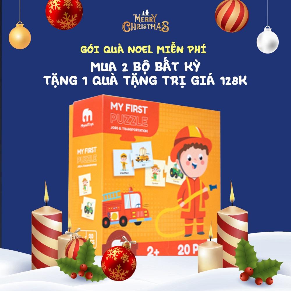 Đồ chơi ghép thẻ Myndtoys dành cho bé từ 2 tuổi, giúp bé tăng khả năng ghi nhớ, linh hoạt kỹ năng phối hợp tay và mắt -