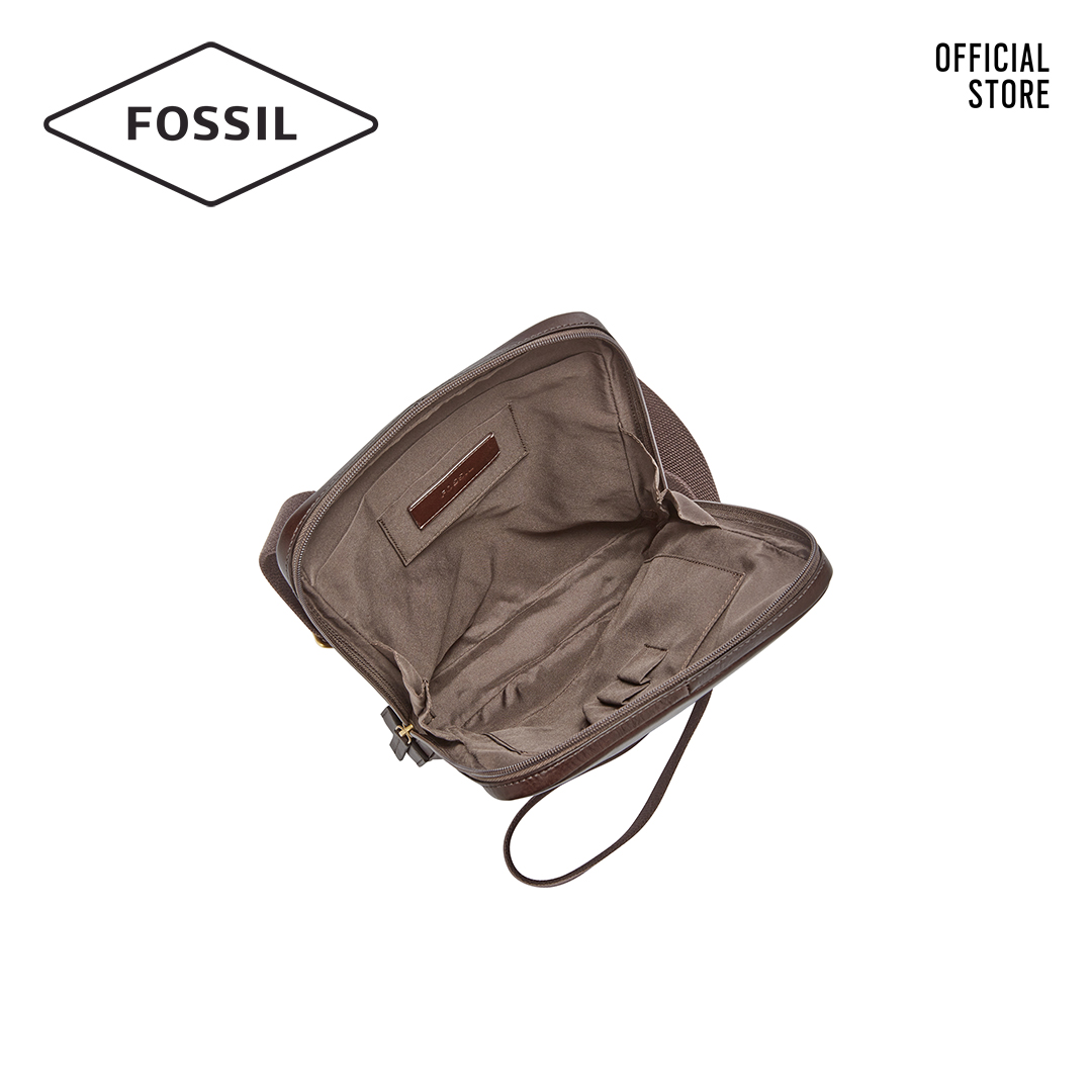 Túi đeo chéo nam thời trang Fossil Haskell Courier MBG9396201 - màu nâu