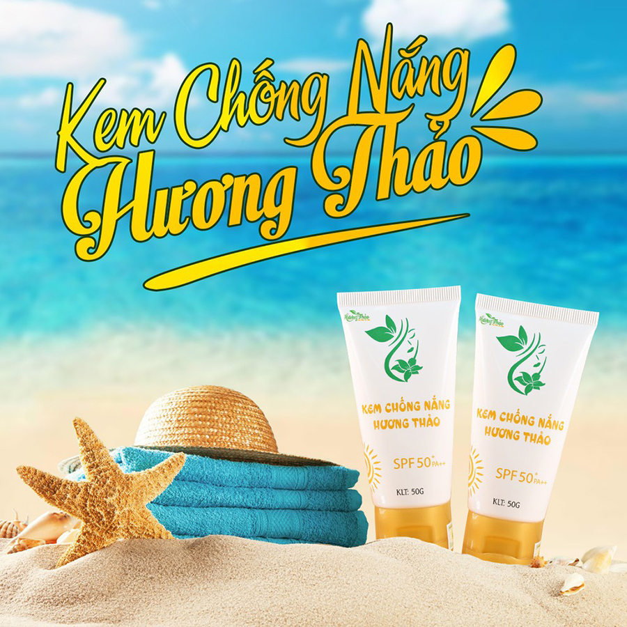 KEM CHỐNG NẮNG HƯƠNG THẢO (50g)