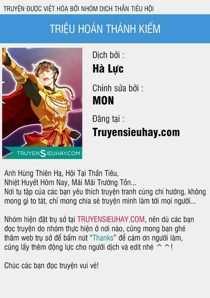 triệu hoán thánh kiếm chapter 12 1