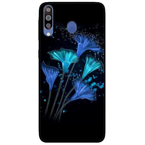 Ốp lưng dành cho Samsung M30 mẫu Hoa Đêm Xanh