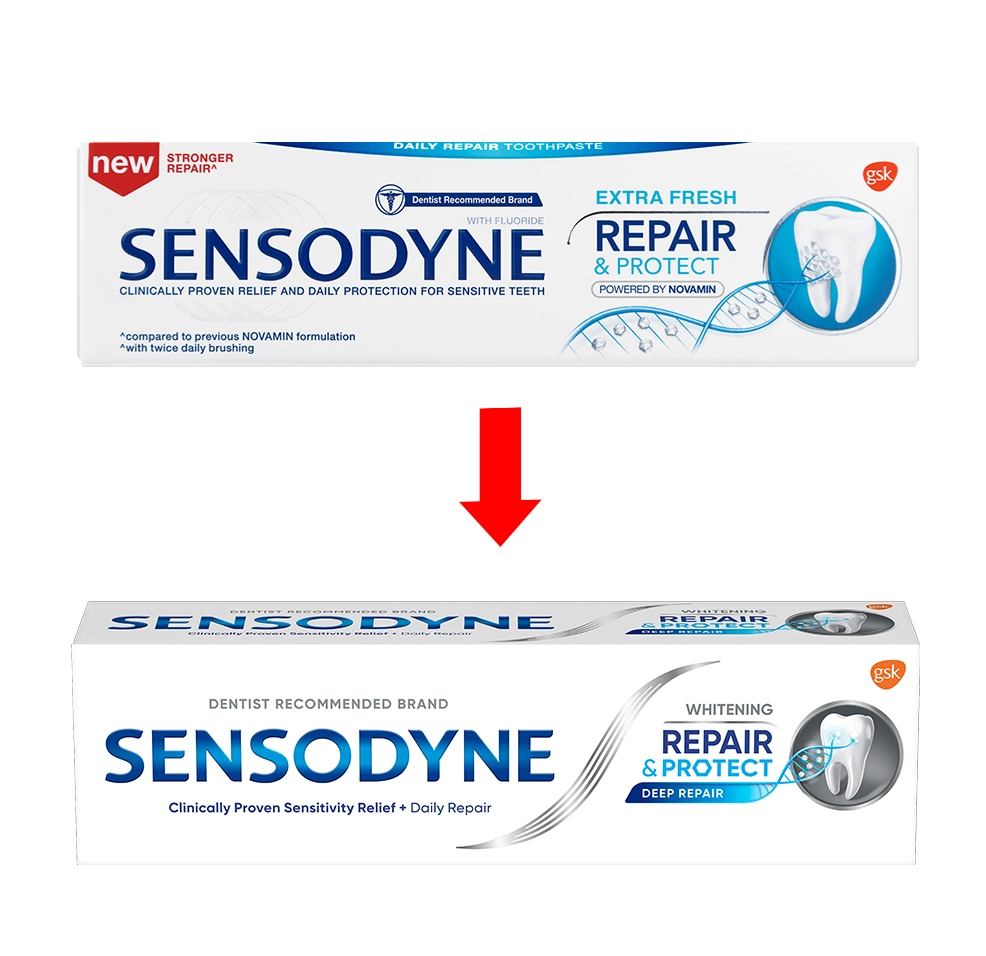 Kem đánh răng Sensodyne Repair Protect Extra Fresh 100g