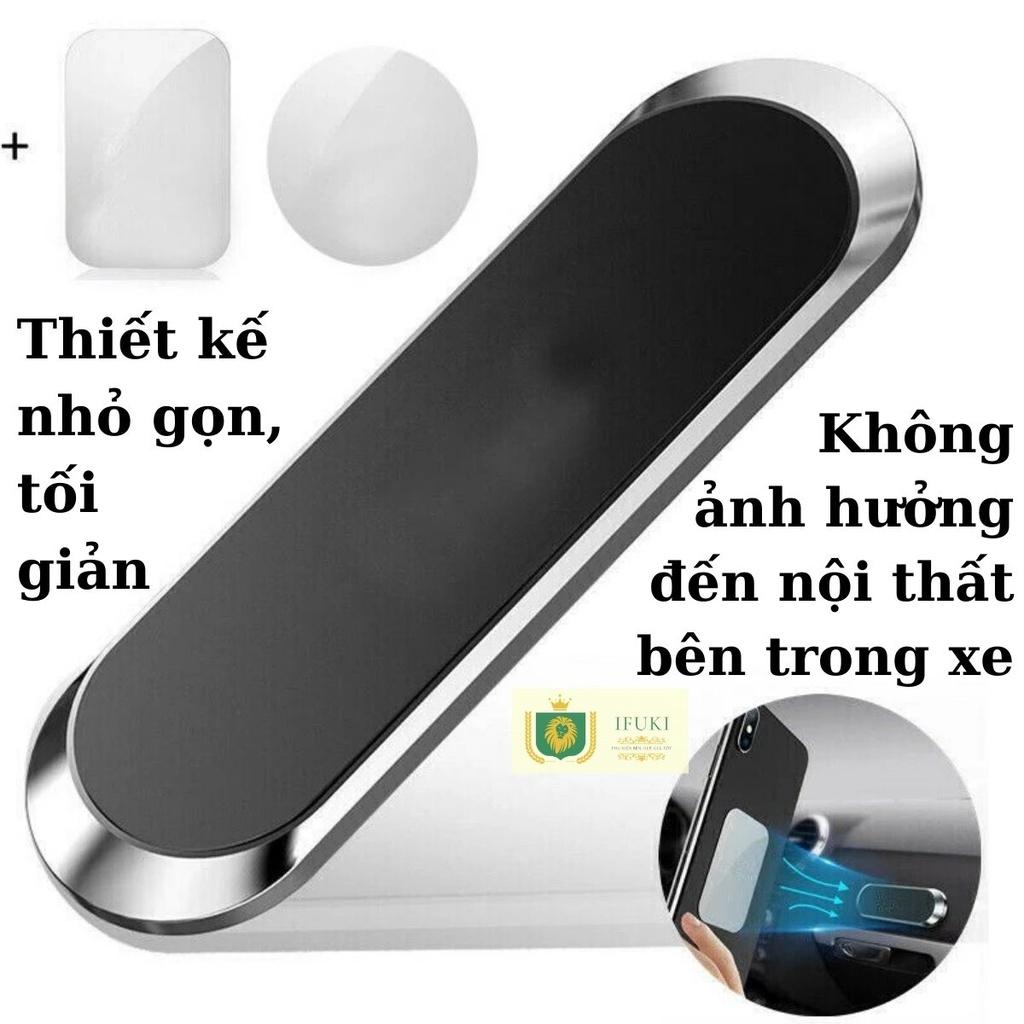 Giá đỡ điện thoại trên ô tô dùng nam châm để treo gắn trên xe hơi , xe máy , hoặc dùng cho dán tường , kệ - Xoay 360 độ