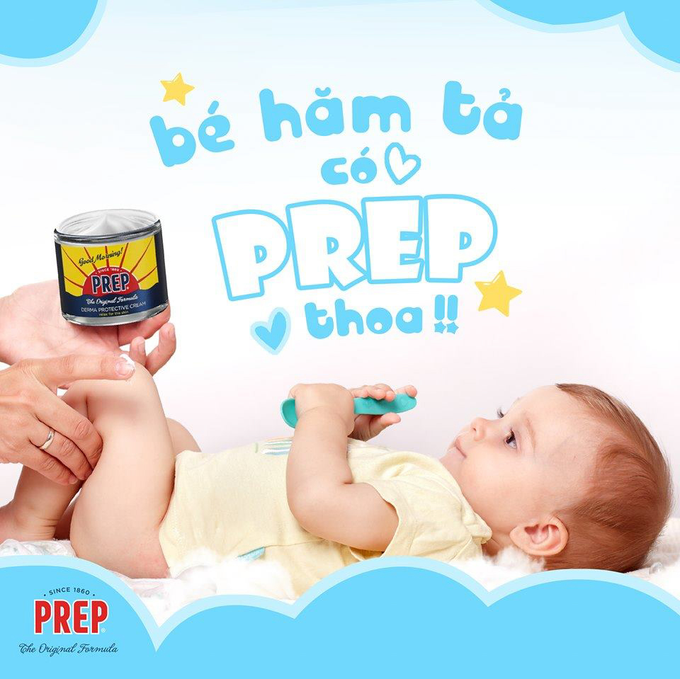 Combo 5 Gói Kem Thoa Đa Năng PREP Làm Dịu Vết Côn Trùng Cắn Cạo Râu Không Chứa Paraben An Toàn Cho Da 5ml