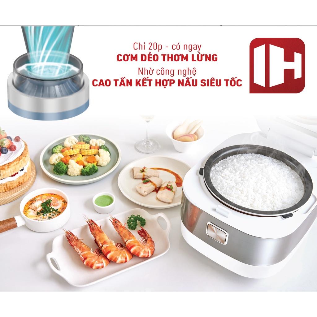 Nồi cơm điện tử cao tần Tefal RK762168 1.5L CN Nấu nhanh - BH 2 năm - Hàng Chính Hãng