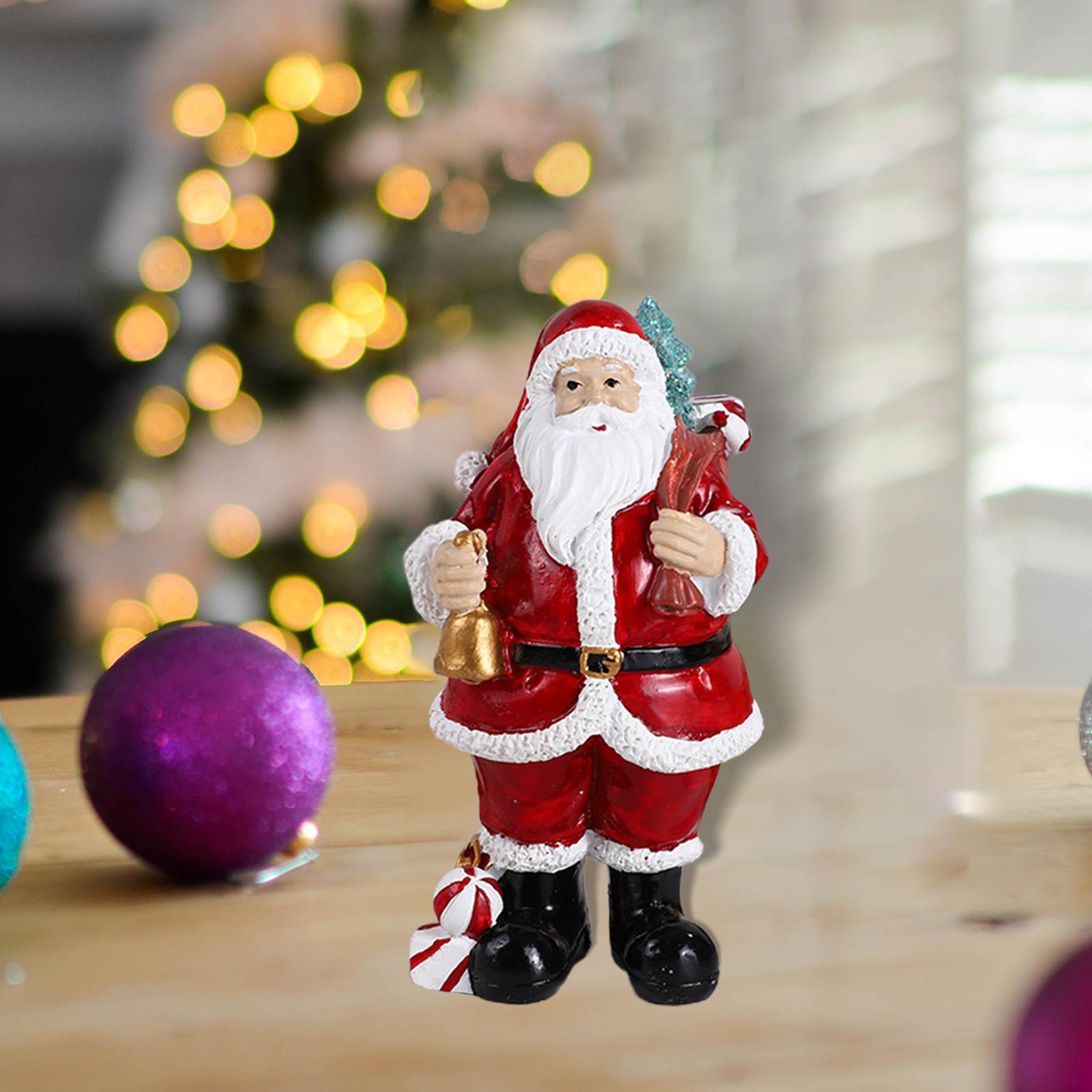 Tượng Trang Trí Giáng Sinh Ông Già Noel Santa Claus Figurine Statue