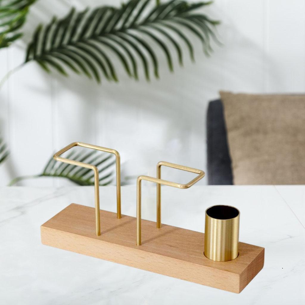 Multifunction Napkin Holder Rack Shop Table Decor Storage