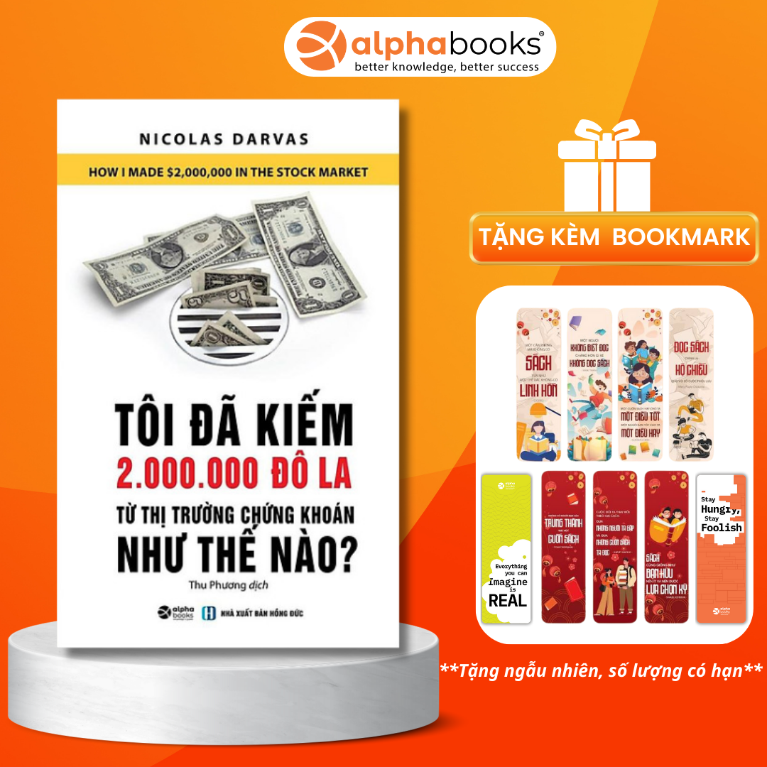 Tôi Đã Kiếm Được 2.000.000 Đô-La Từ Thị Trường Chứng Khoán Như Thế Nào? ( Tặng Bookmark Sáng Tạo )