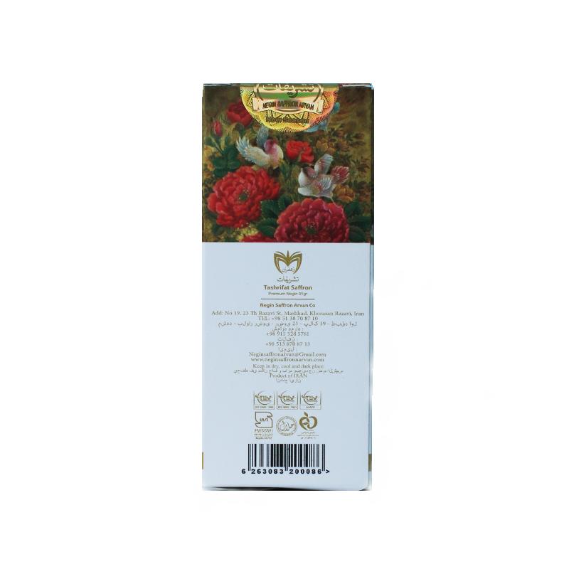Nhụy hoa nghệ tây Tashrifat Saffron Premium loại Negin sợi to