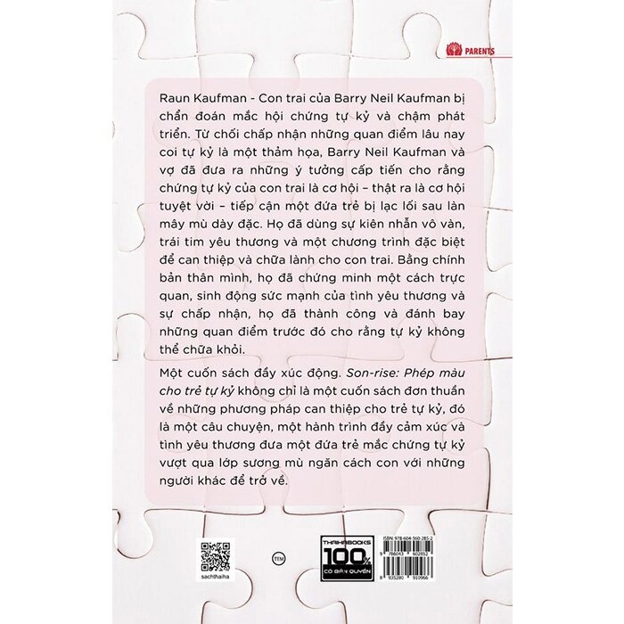 Sách Son- Rise: Phép Màu Cho Trẻ Tự Kỷ