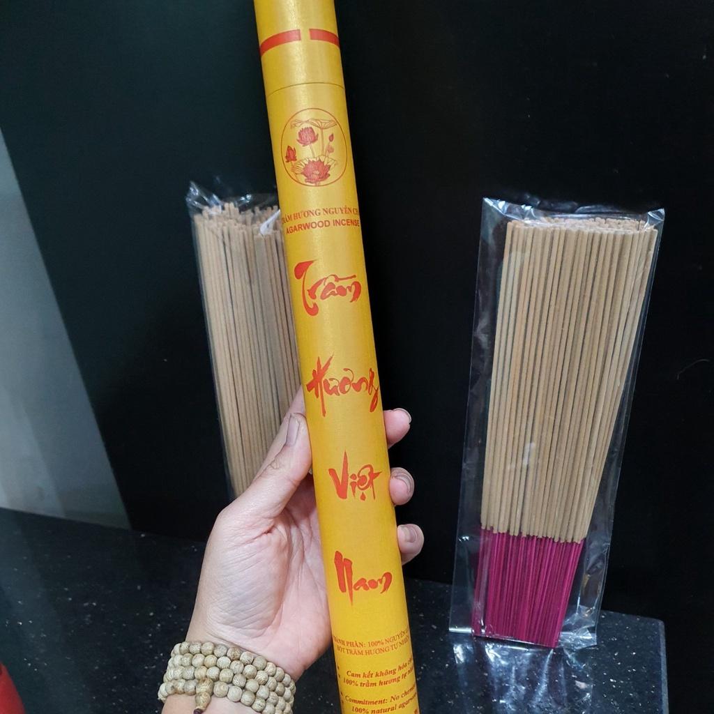 Nhang Trầm Hương Tự BẢO NGỌC LINH TRẦM 30 CM và 40 CM - Hộp 500 gram
