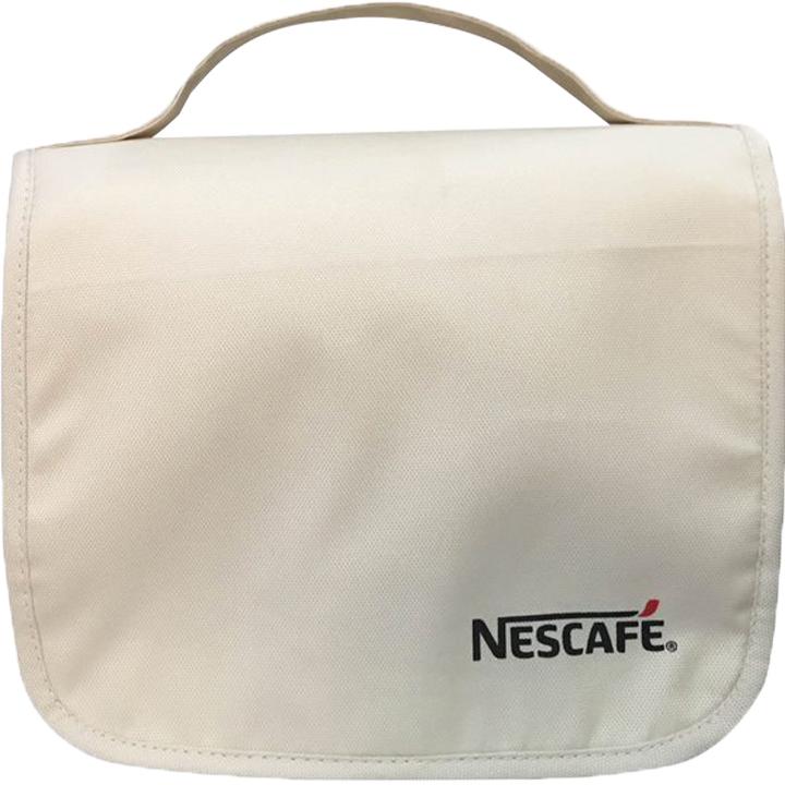 Combo 4 hộp cà phê hòa tan Nescafé Latte sữa hạt vị hạt phỉ (Hộp 10 gói x 24g) [Tặng túi du lịch - màu ngẫu nhiên]