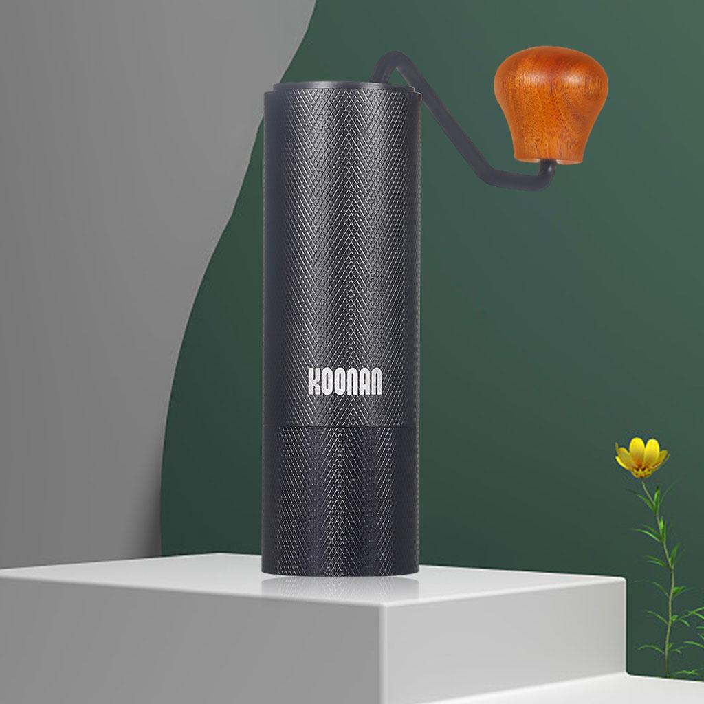 Portable Manual Coffee Grinder Handheld for  Espresso Black