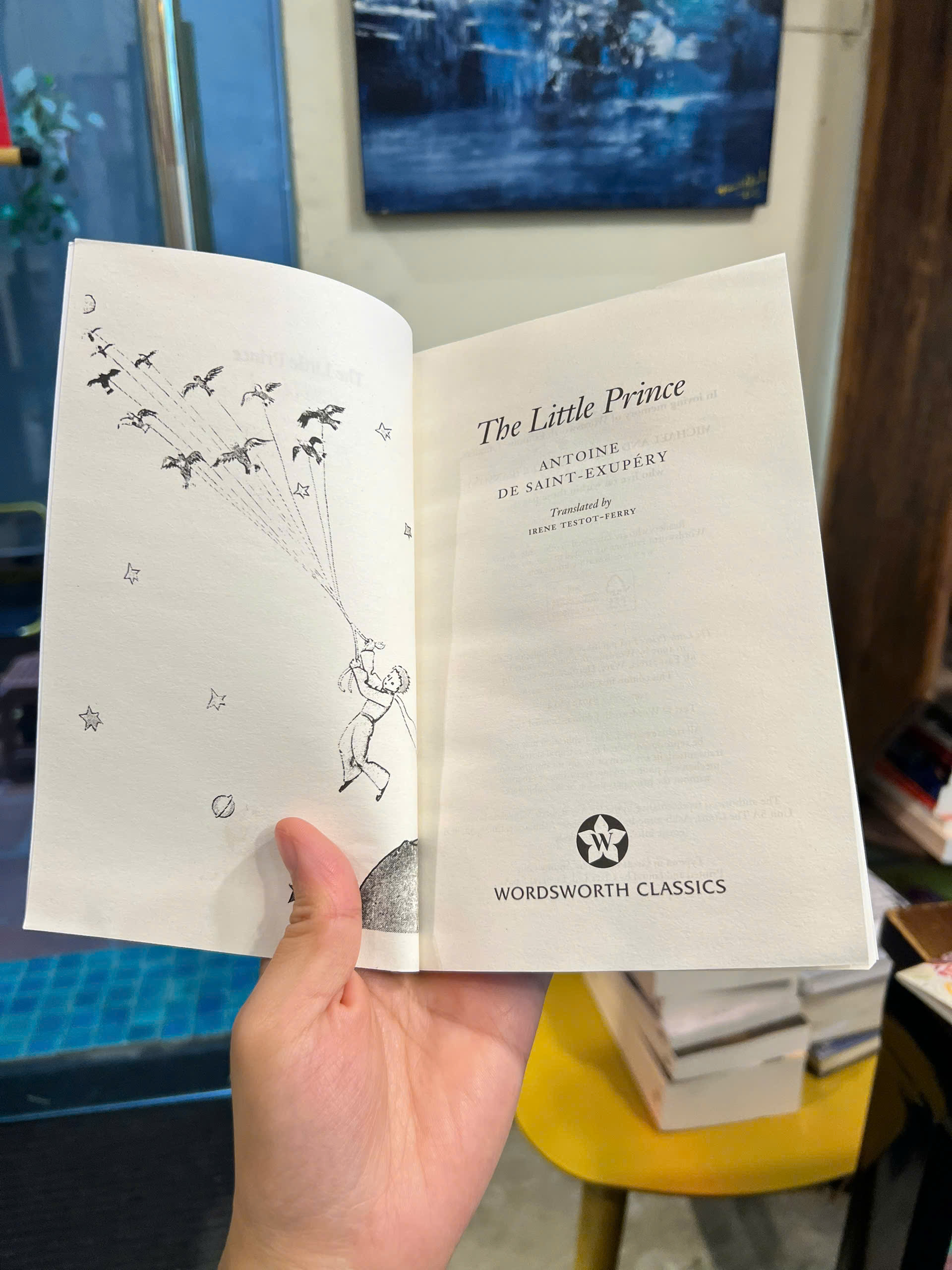 Sách - The Little Prince by Antoine de Saint-Exupéry | Childrens Fiction / Hoàng Tử Bé Tiếng Anh