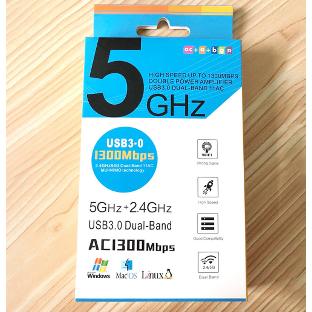 USB Thu Wifi 5G Tốc Độ 1300Mbps - Băng tần kép