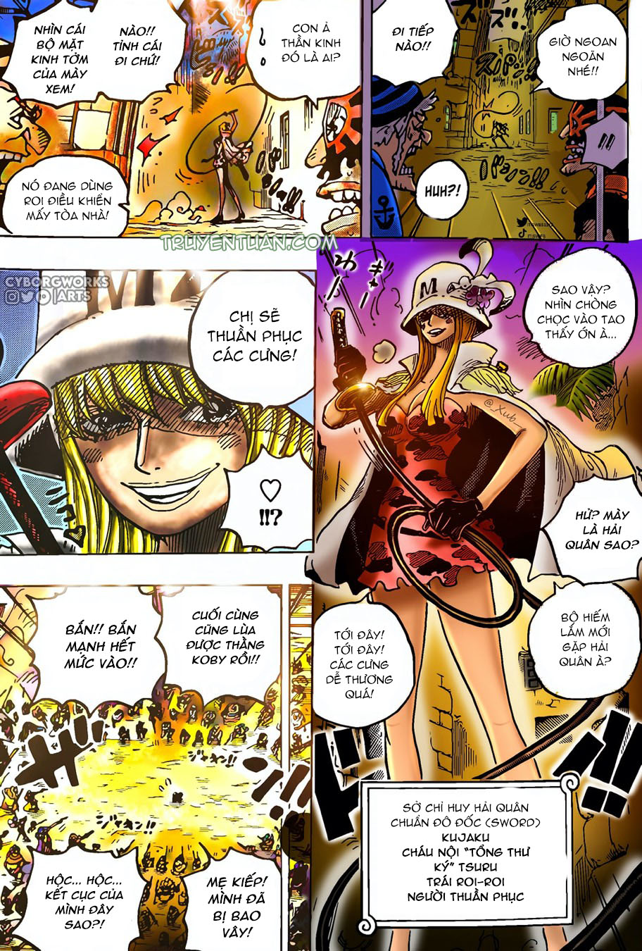đảo hải tặc - one piece chapter 1080 11