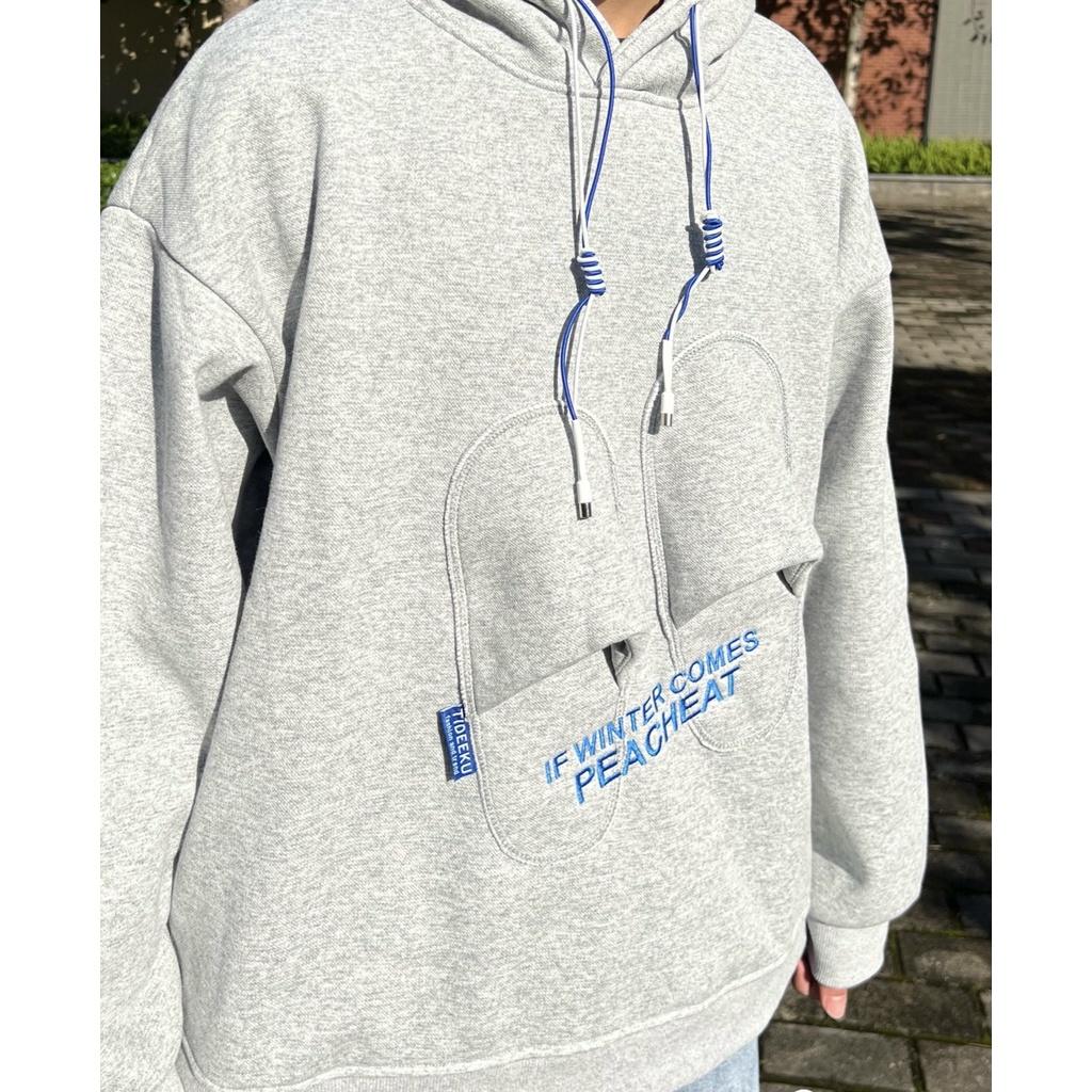 Áo Hoodie Nỉ Unisex Nam Nữ Hình Đôi Dép In Chữ