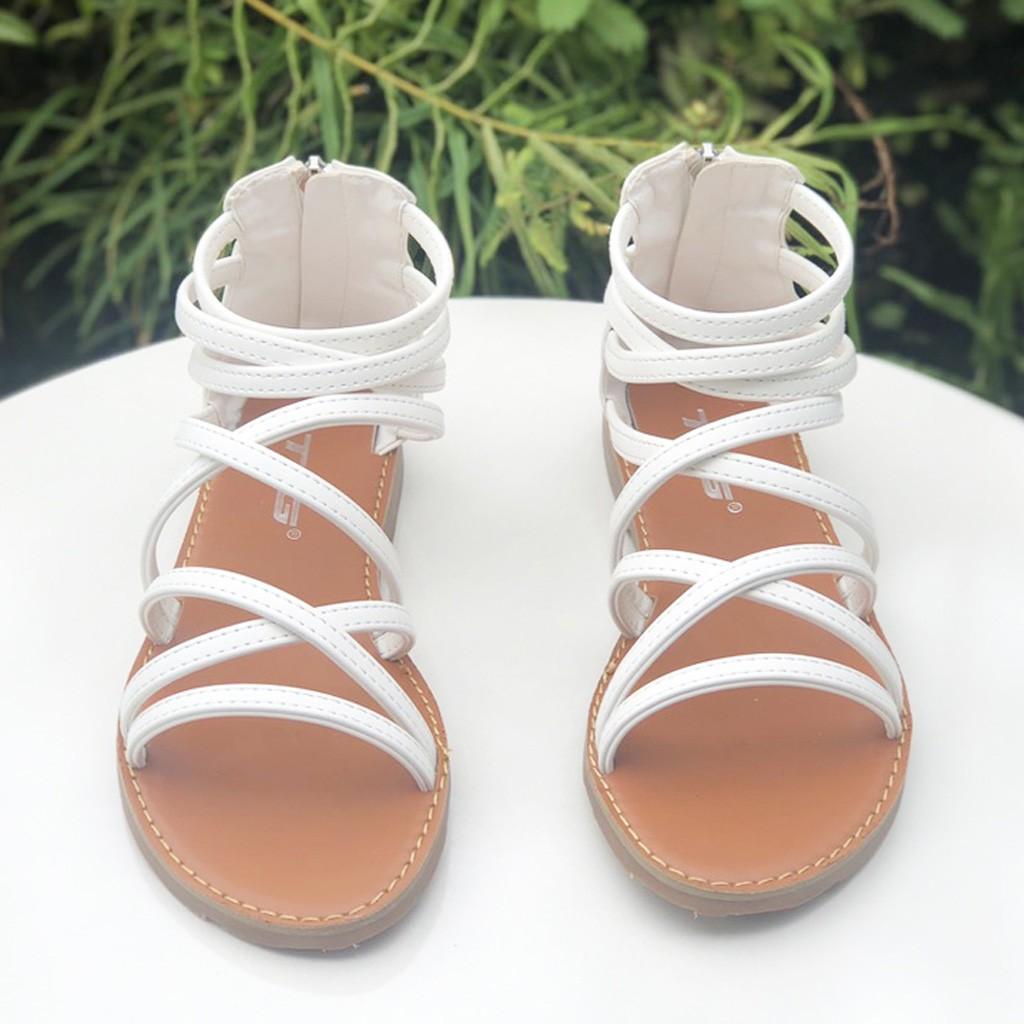 Sandal nữ kéo khóa hot trend 2020 trẻ trung năng động 21430