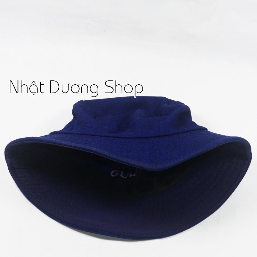 Nón thời trang, mũ BUCKET chữ -vải JEAN cao cấp thời trang cực đẹp (Ảnh thật)