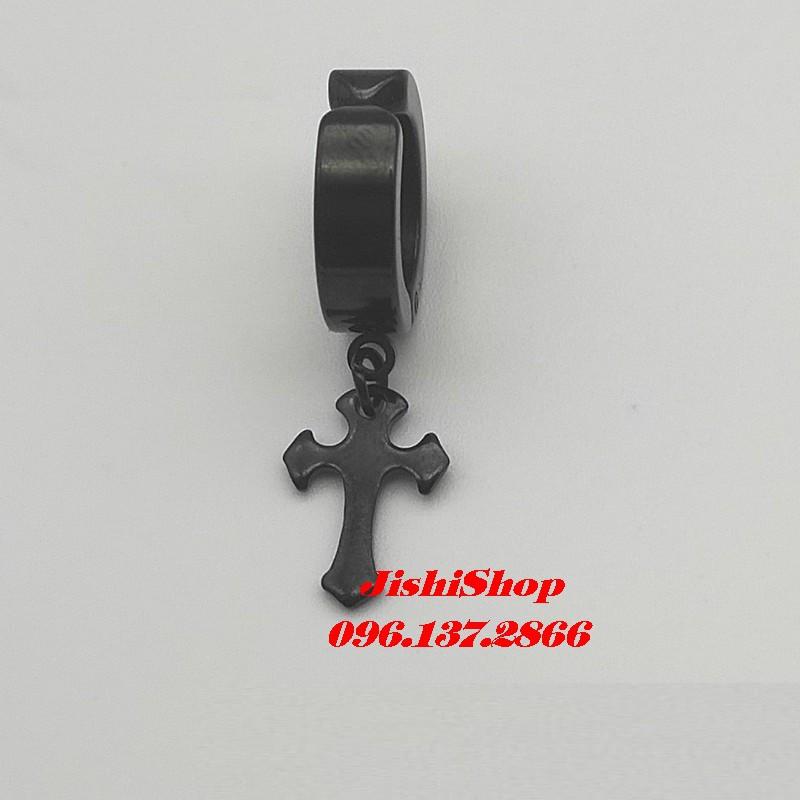 Khuyên tai nam không cần bấm lỗ thánh giá
