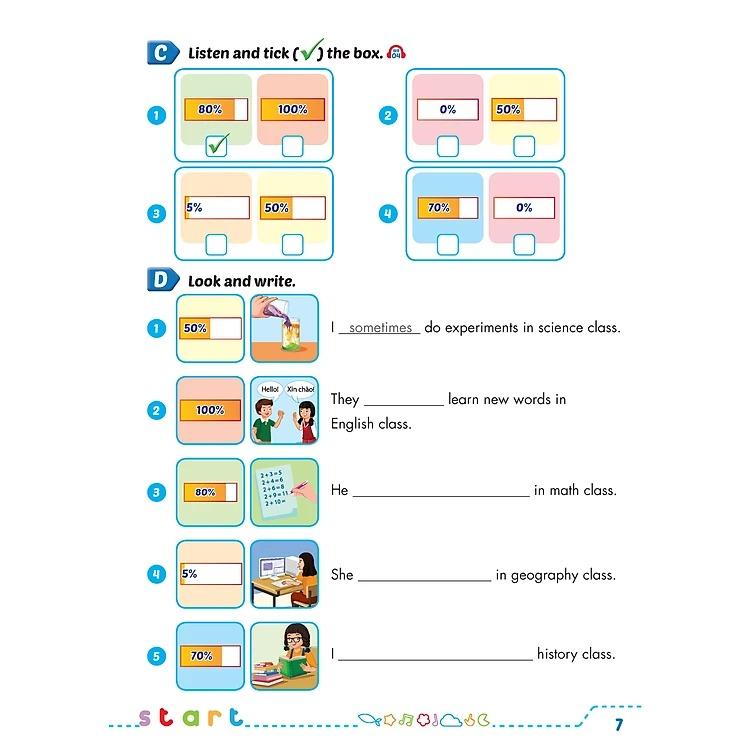 Tiếng Anh 5 I-Learn Smart Start - Workbook (2024)