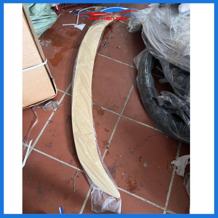 Đuôi gió sau xe liền cốp Honda Civic Kiểu RS 2019-2022 có đèn Led hàng mộc chưa sơn