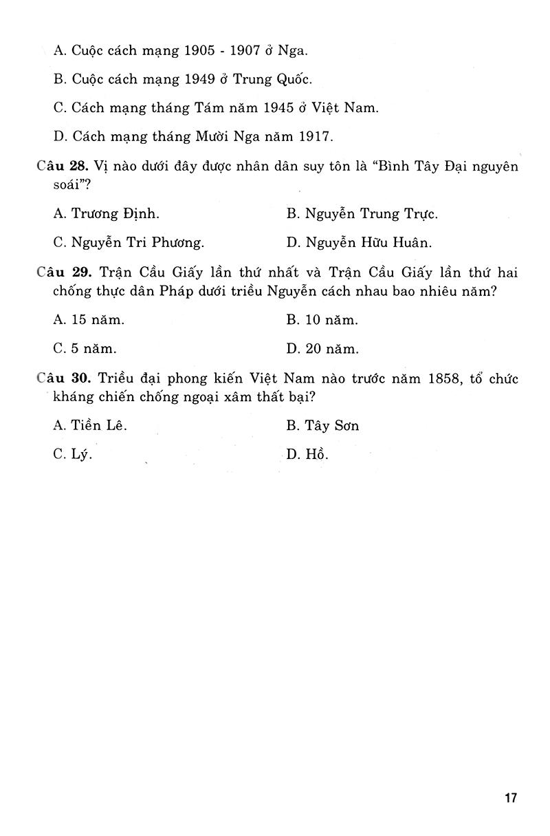 Sách Luyện Thi Trung Học Phổ Thông Quốc Gia 2019 - Khoa Học Xã Hội