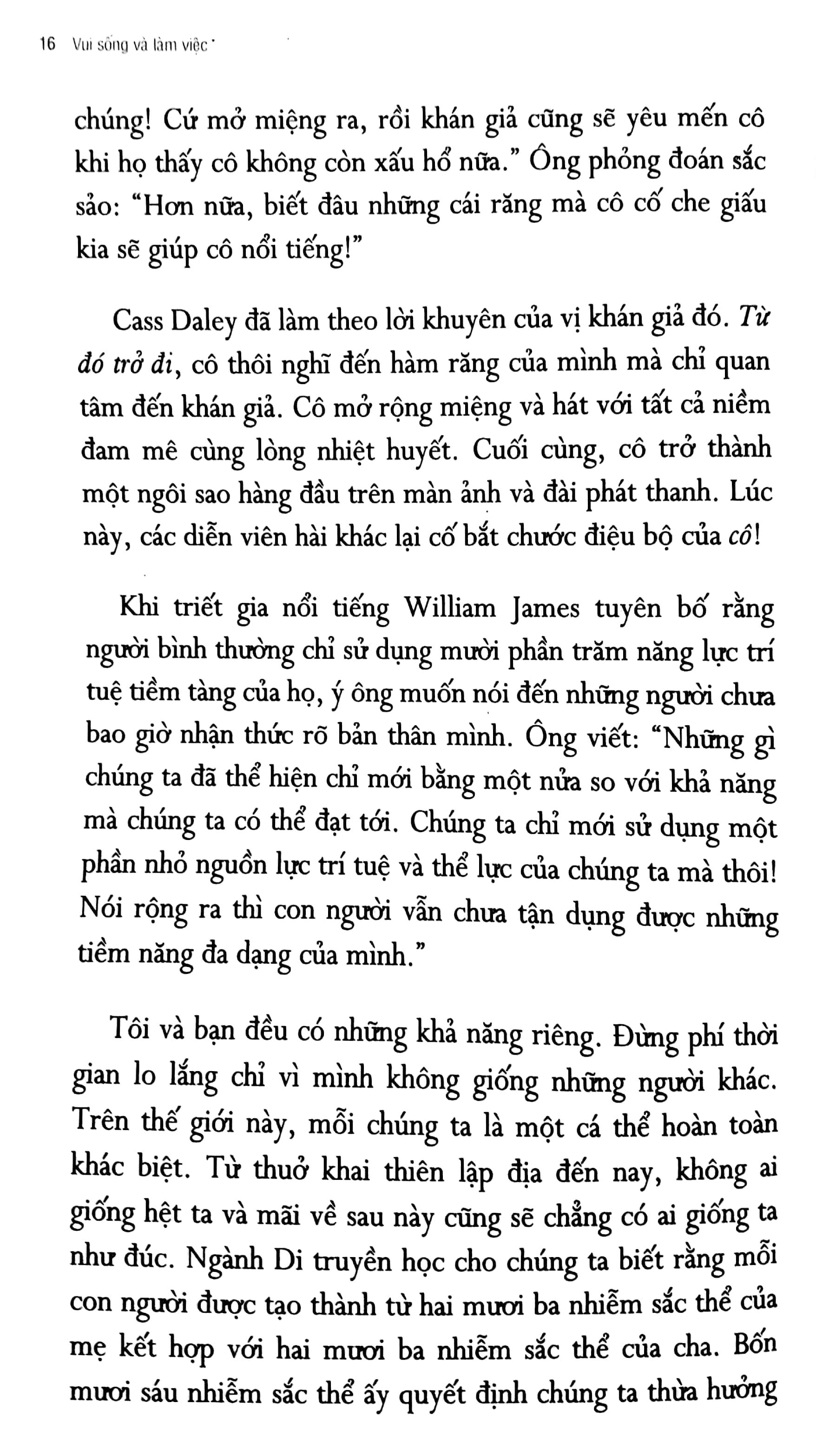 Vui Sống Và Làm Việc (Tái Bản)