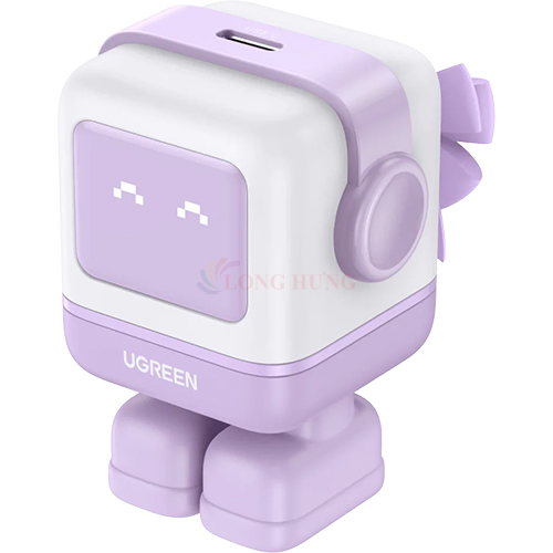 Cốc sạc Ugreen Uno RG GaN 1C Robot Fast Charger 30W CD359 - Hàng chính hãng