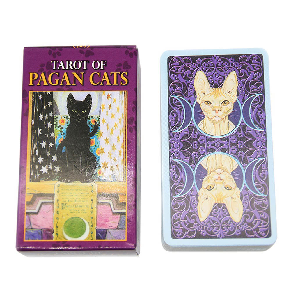 Bài Tarot Of Pagan Cats 78 Lá Bài Bỏ Túi Tặng File Tiếng Anh Và Đá Thanh Tẩy