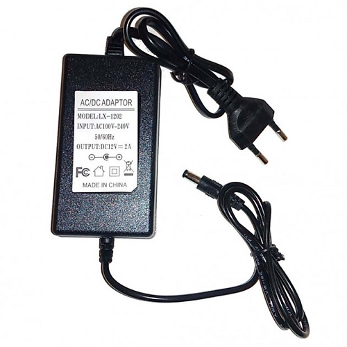 ADAPTER DC 12V 2A DÂY DÀI CÓ ĐÈN BÁO