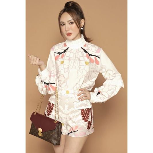 SÉT BỘ LỤA HOẠ TIẾT SIÊU SANG