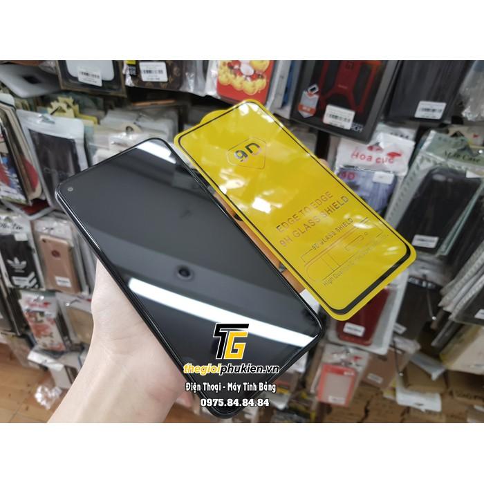 Dán kính cường lực full 5D tràn màn hình SamSung Galaxy A21s phủ màu