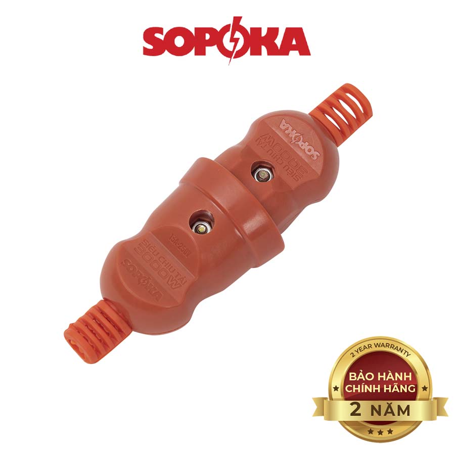 Bộ nối nguồn công suất cao SOPOKA N3000W lớp lõi chịu nhiệt, lớp vỏ chống vỡ