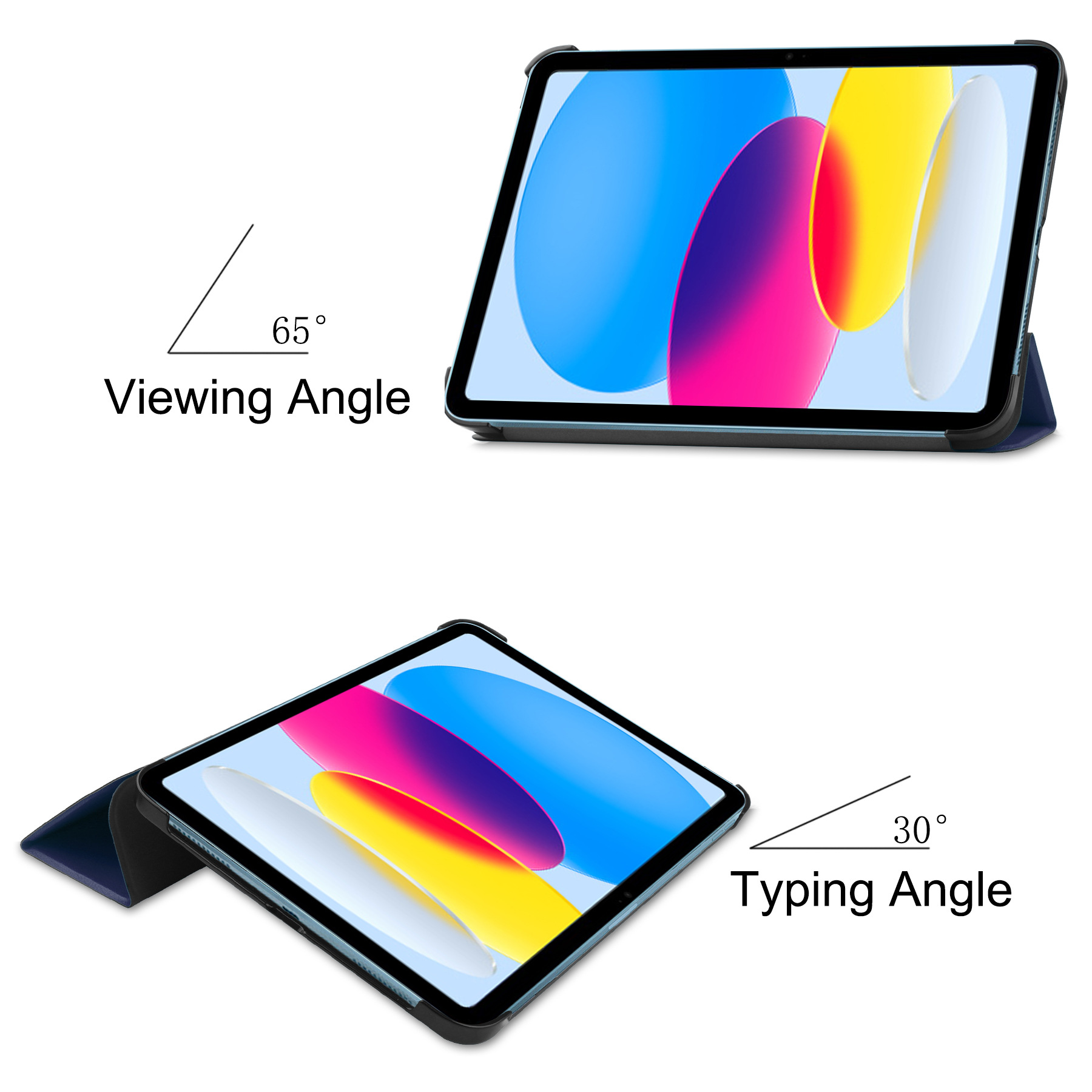 Bao Da Dành Cho Ipaad Gen 10 10.9 Inch 2022 Máy Tính Bảng Smart Cover