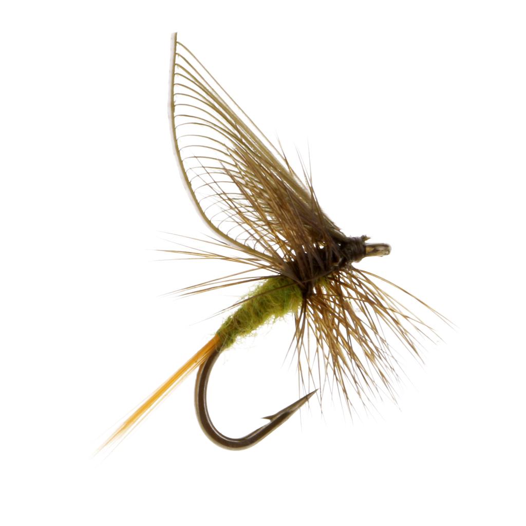 Fly Fishing Lure Flies Bass Salmon Trout Insects Baits Floating Flies