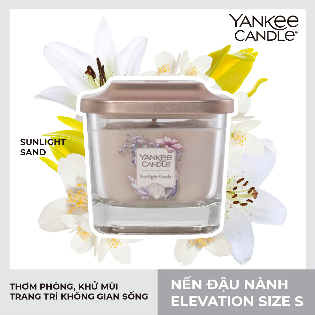 Nến ly vuông Elevation Yankee Candle