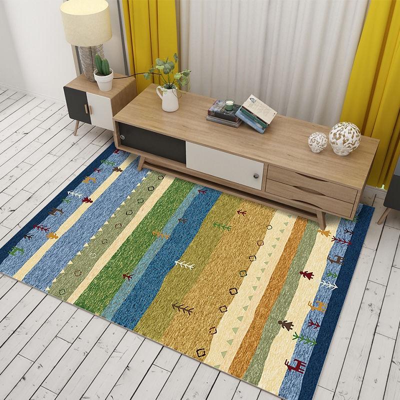 Phong cách dân tộc Bắc Âu Bohemian thảm phòng khách sofa bàn cà phê chăn mền đầu giường phòng ngủ Ma-rốc cổ điển Mỹ chăn đầu giường.