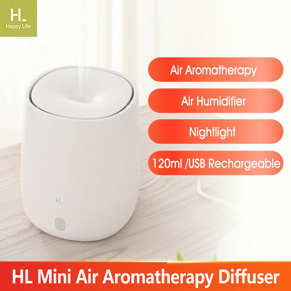 HL Mini Máy Tạo Độ Ẩm Không Khí Tinh Máy Khuếch Tán Tinh Dầu Làm Thơm Phòng USB Hương Thơm Humidificador Phun Sương Tạo Cho Xe Hơi Tại Nhà