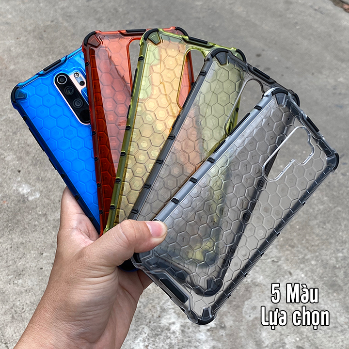 Ốp lưng cho Xiaomi Redmi Note 8 Pro trong màu Tổ Ong chống sốc