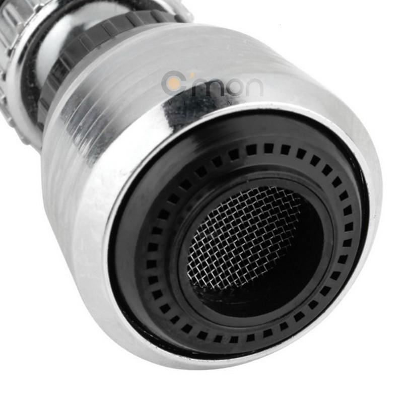 Đầu vòi rửa bát chén tăng áp điều hướng 360 độ với 2 chế độ nước DV-01