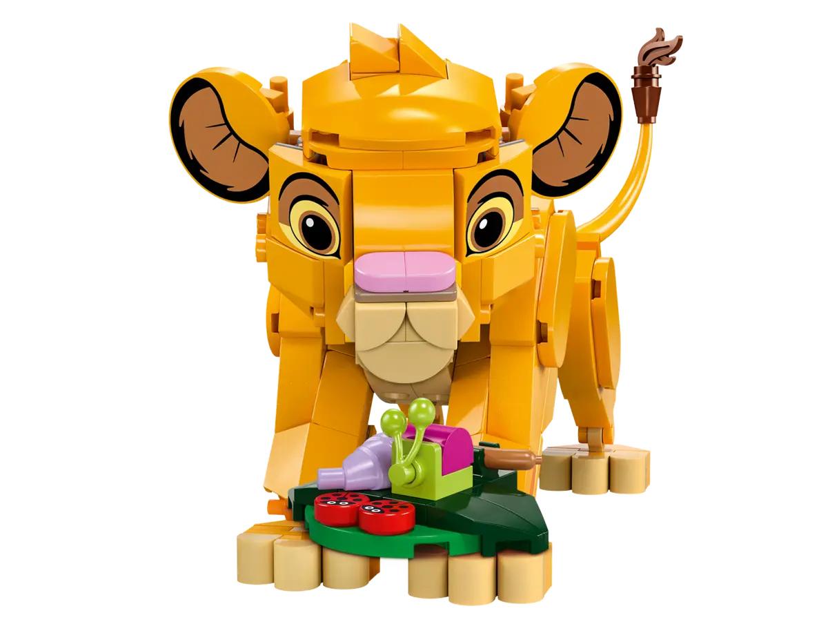 Đồ Chơi Lắp Ráp Vua Sư Tử Simba - Simba the Lion King Cub - Lego Disney Princess 43243 (222 Mảnh Ghép)