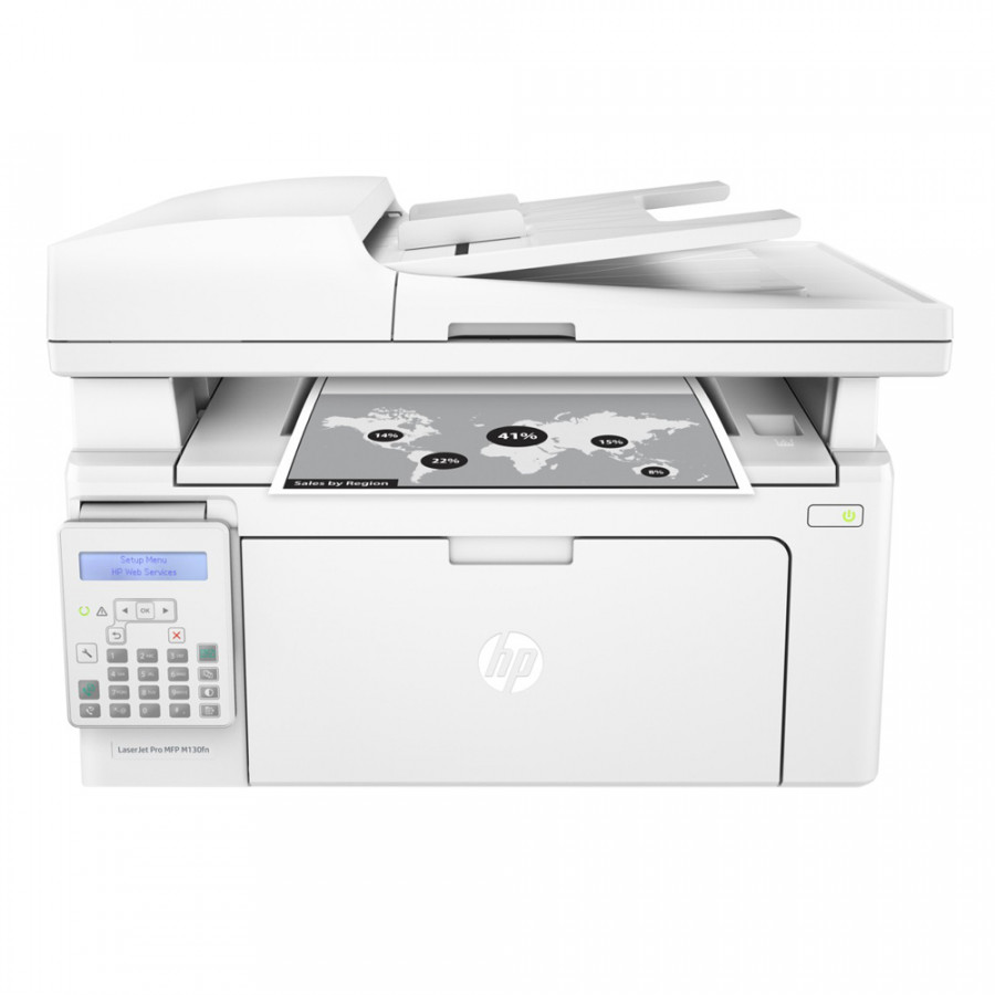 Máy In HP laser Jet Pro MFP M130FN Fax Network Scan Copy - Hàng Chính Hãng