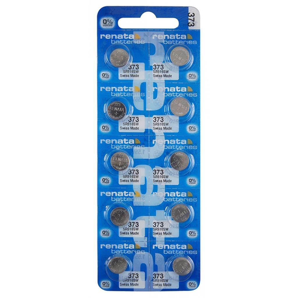 Pin đồng hồ Thụy Sỹ RENATA 373 / SR916SW oxit bạc Made in Swiss