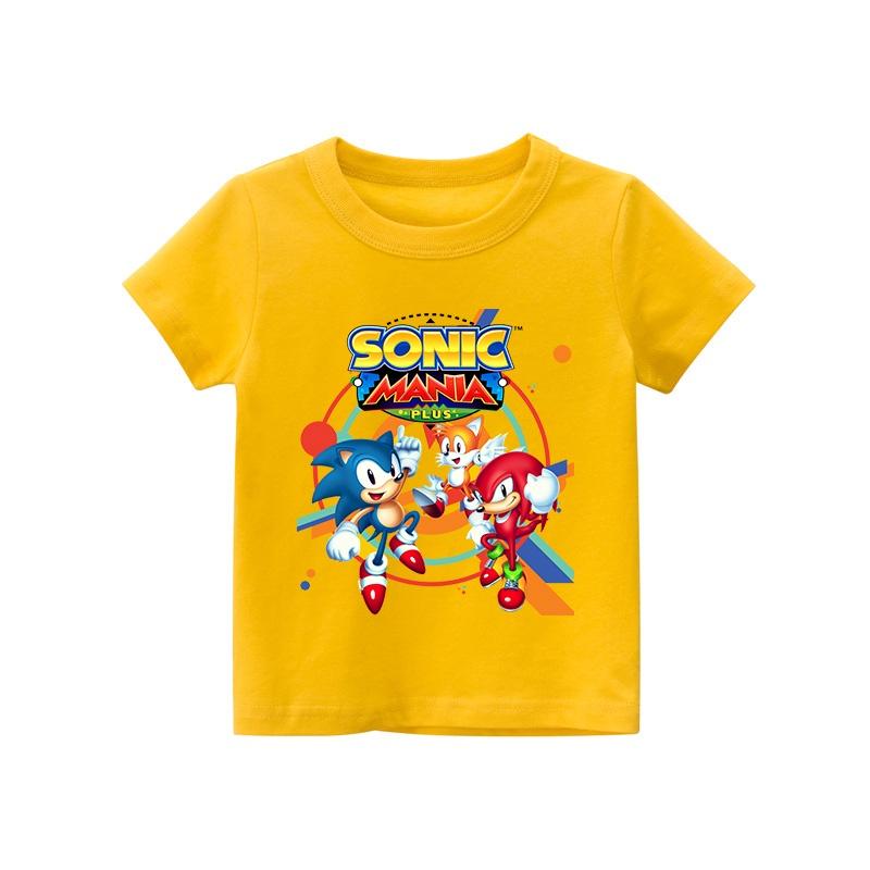 Áo thun trẻ em SONIC 3 , 8 màu áo, đầy đủ size có big size, MÀU KHÁC NHẮN TIN SHOP