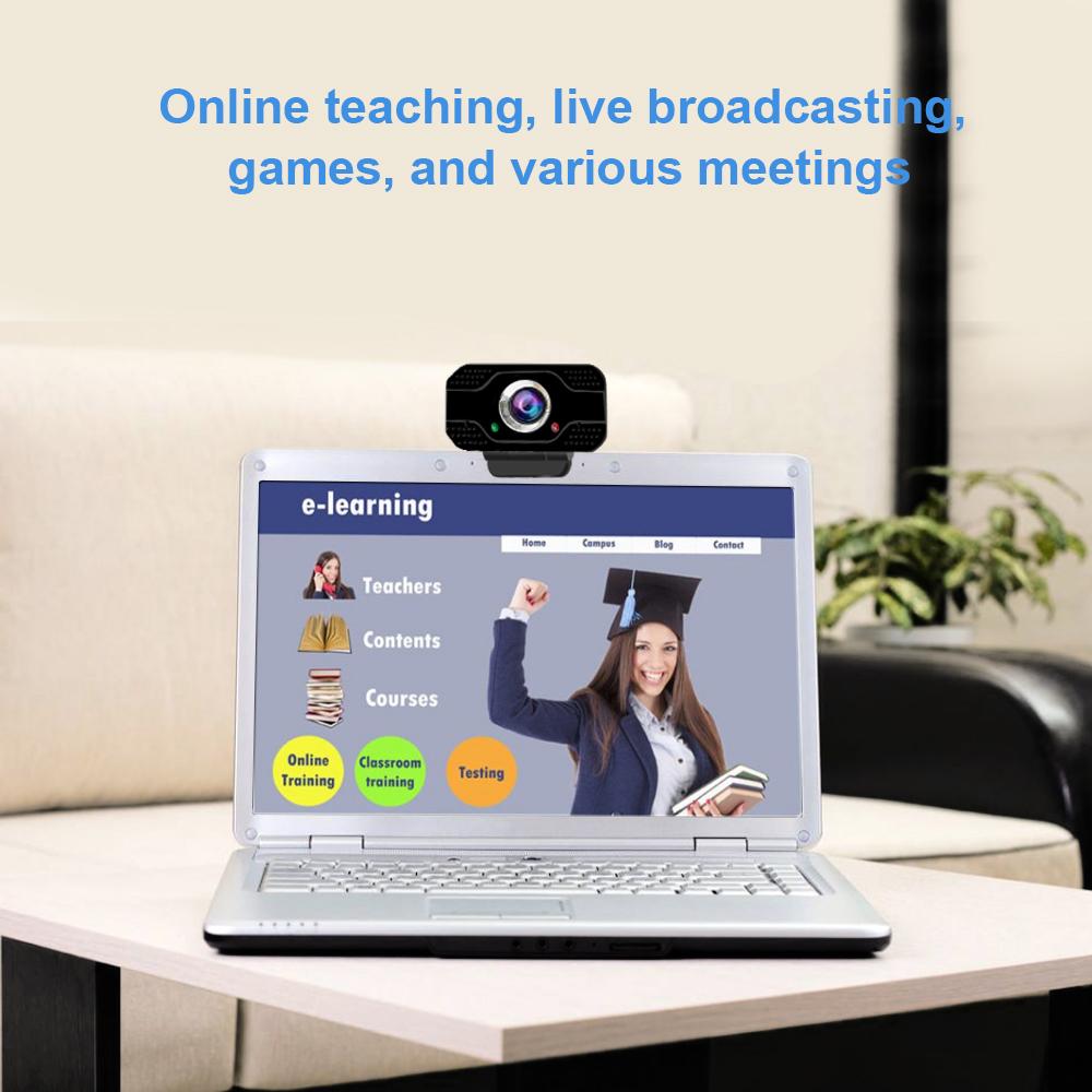 1080P USB High Definition Webca PC Computer Camera Video Recor Built-in Microphone