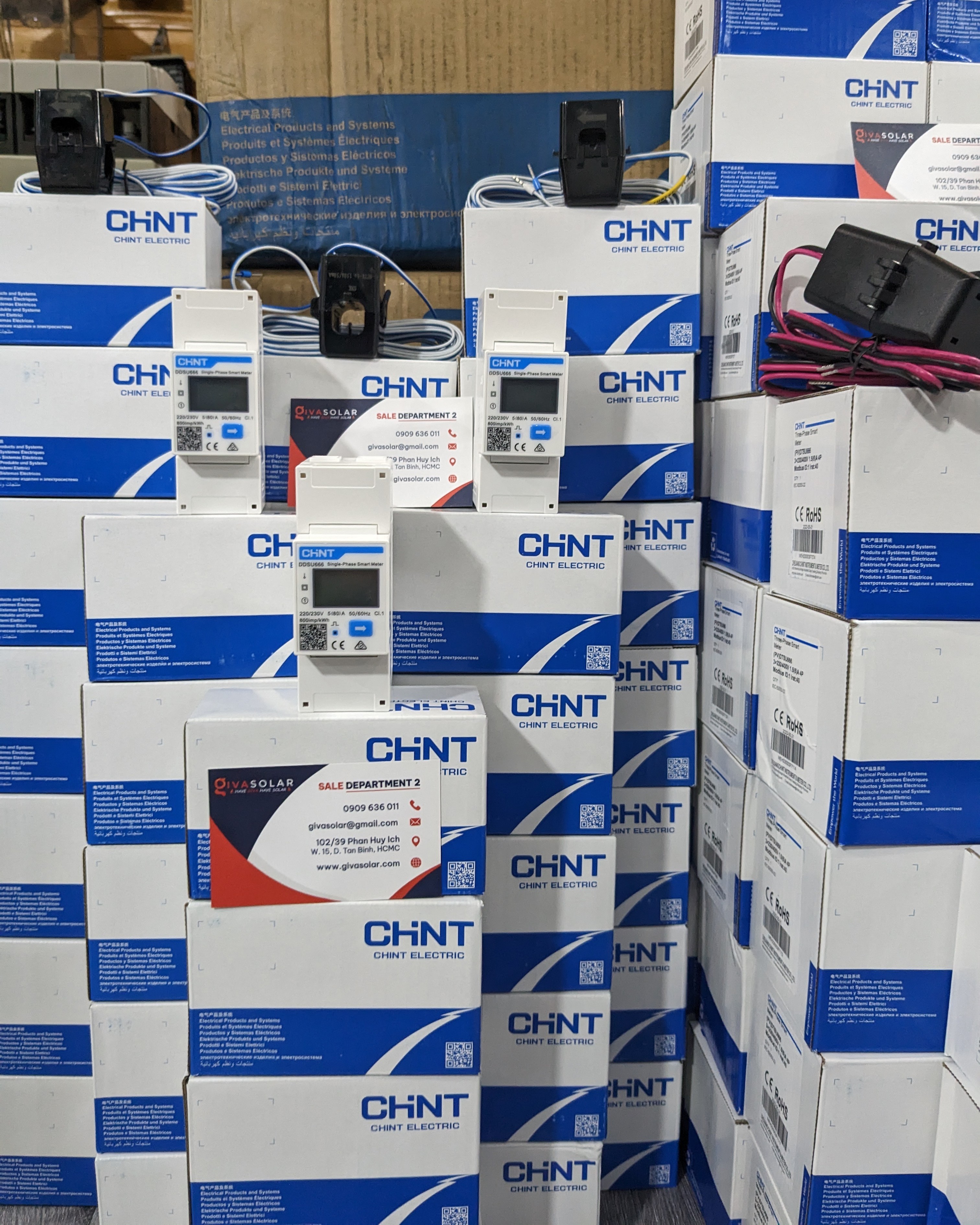 Đồng Hồ Thông Minh 1 pha SMART METER CHINT GIVASOLAR DDSU666